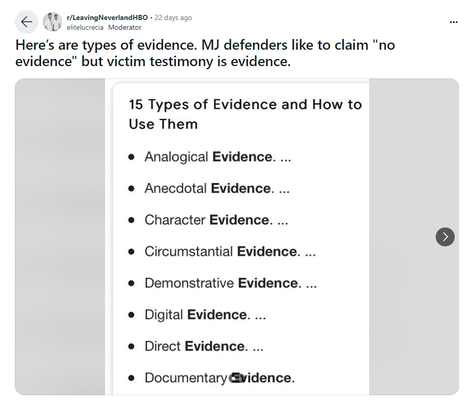 15 Types of Evidence and How To Use Them